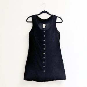 GAP Black Velvet Dress